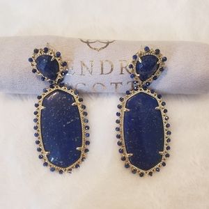 Kendra Scott Blue Lapis Parson earrings